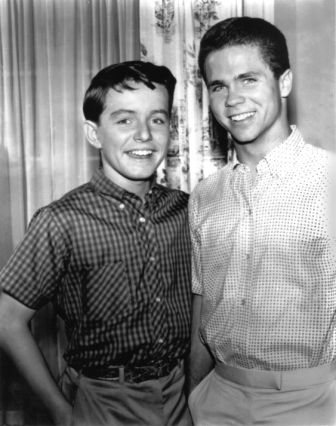 Jerry Mathers and Tony Dow in Leave it to Beaver